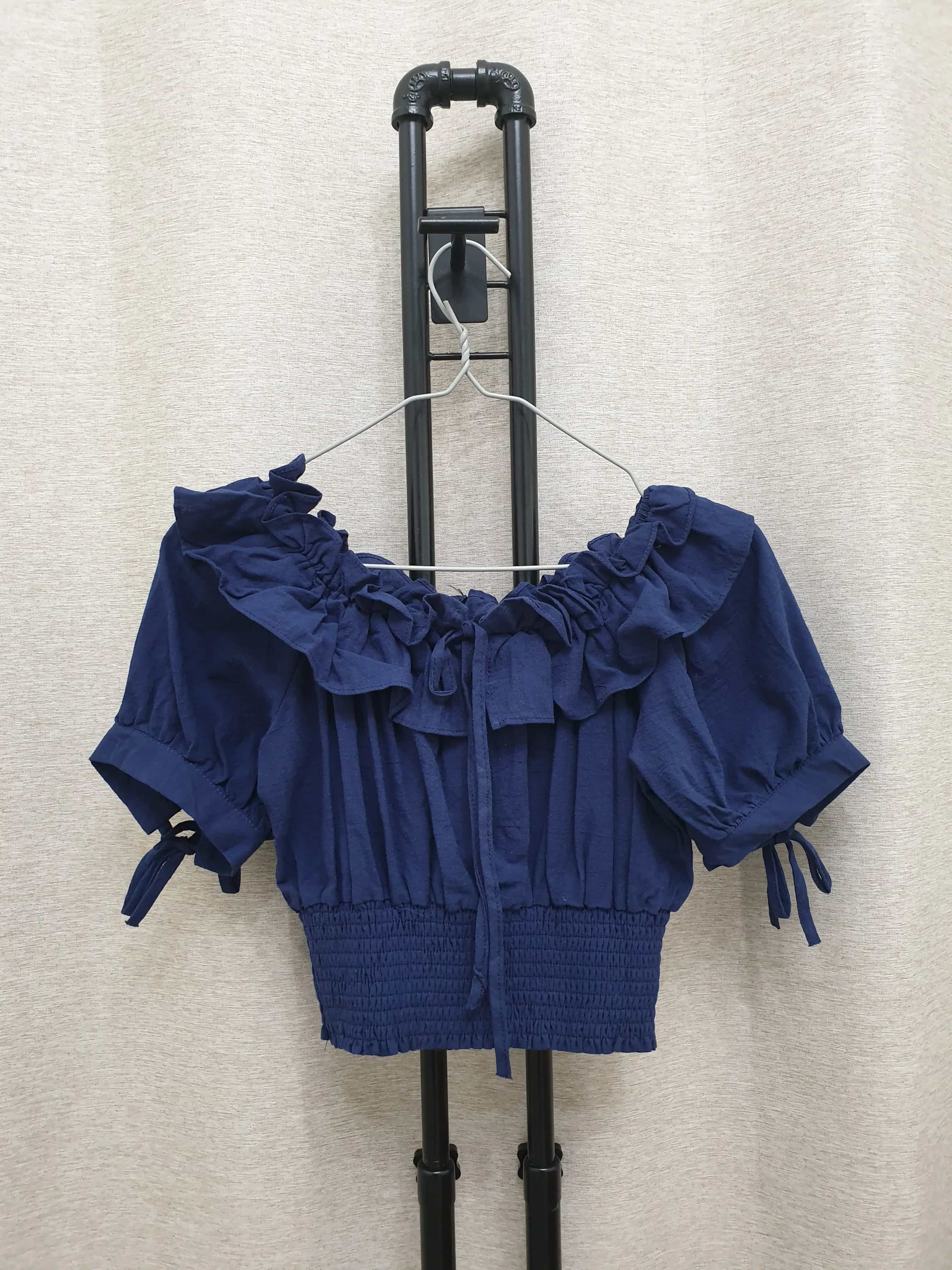 Ruffled Off-Shoulder Top